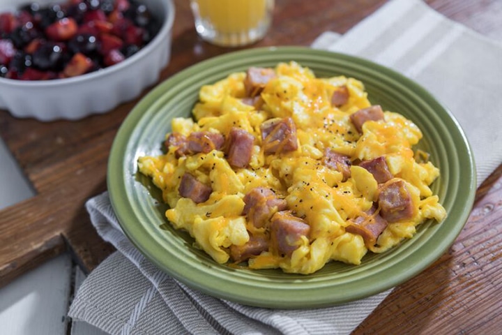 Ham and Eggs Scramble